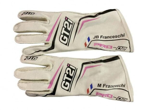 Customizable gloves for motorsport teams