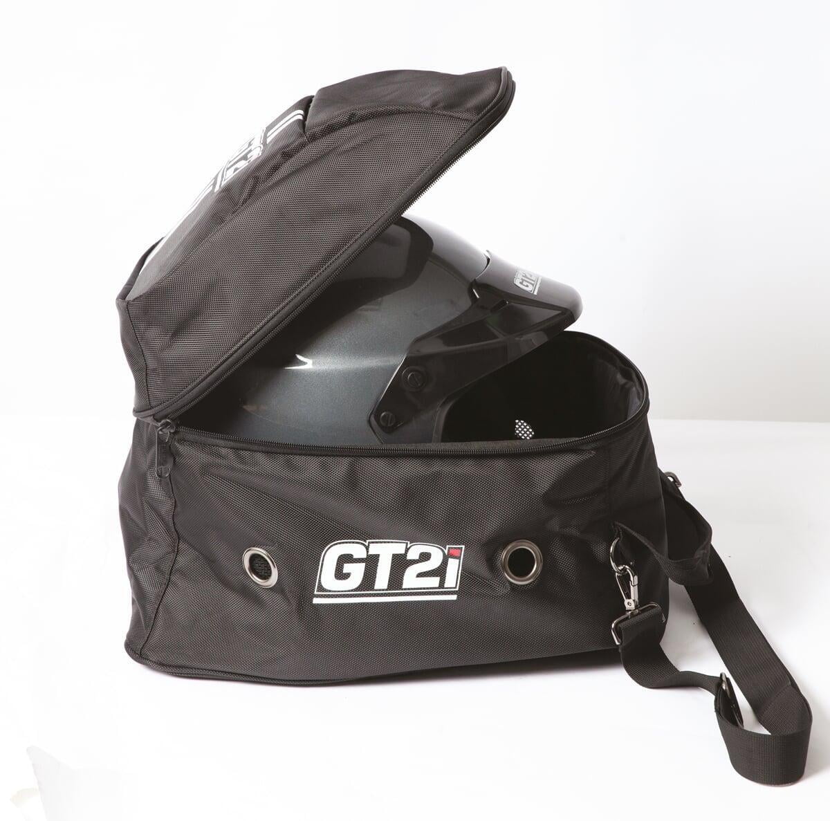 Helmet and Hans bag