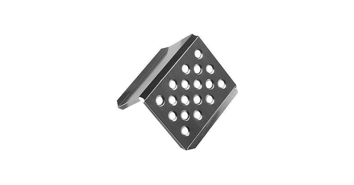 Alu footrest co-driver side
