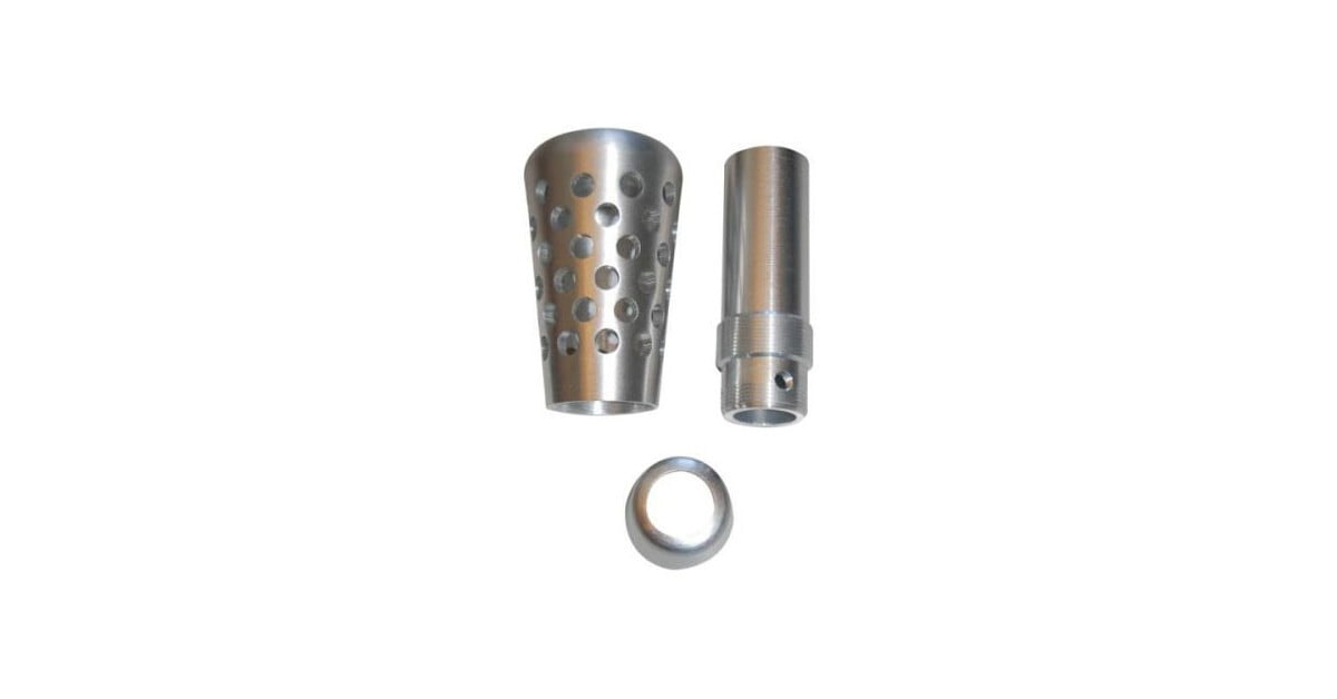 Black aluminium gear knobs