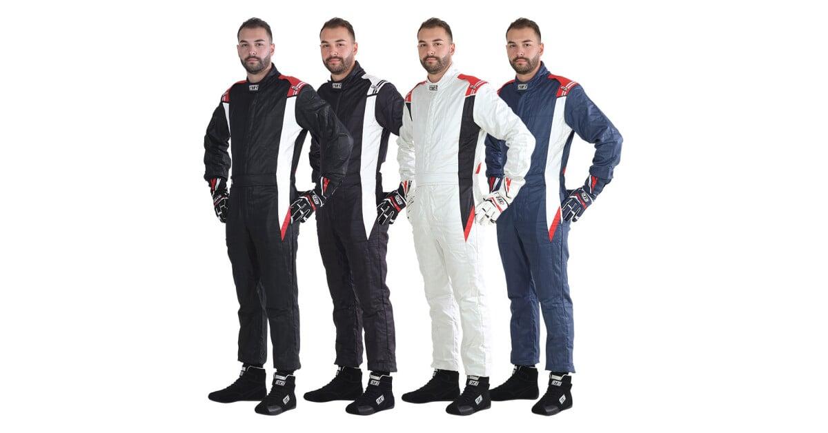 Race suit is available in 4 colors