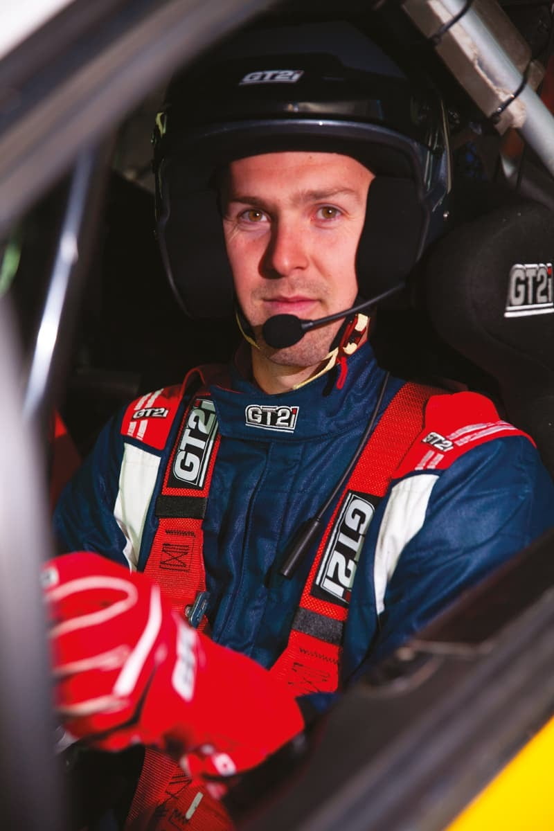 Yohann Rossel, professional rally pilot