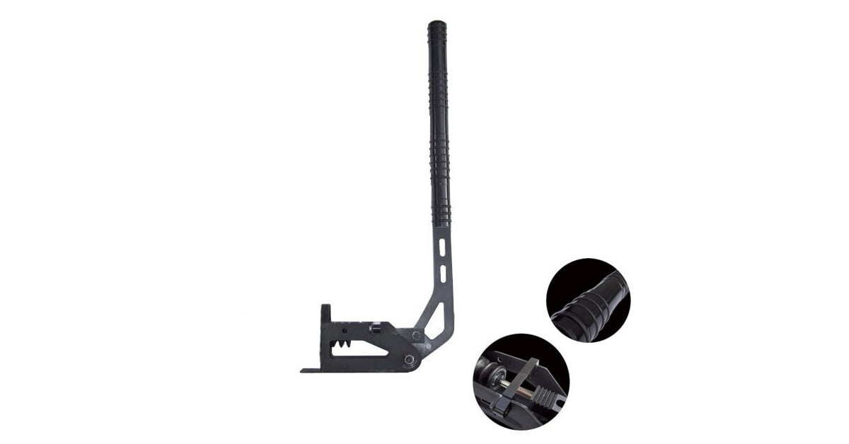 upright aluminium handbrake